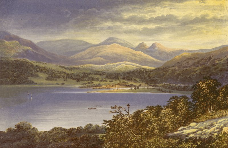 Windermere, Head of the Lake by Alexander Francis Lydon