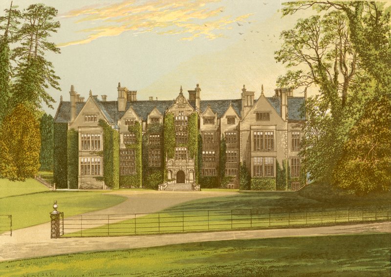 Wroxton Abbey by Alexander Francis Lydon