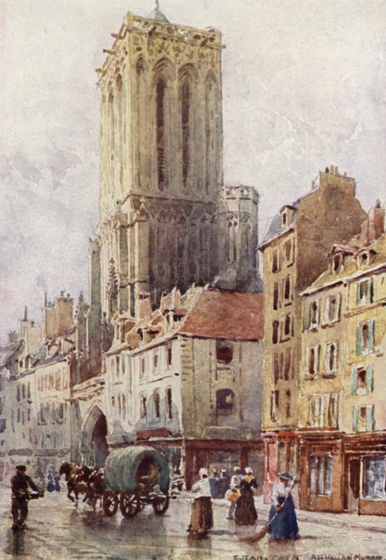 Caen, Church of St Jean by Alexander Henry Hallam Murray