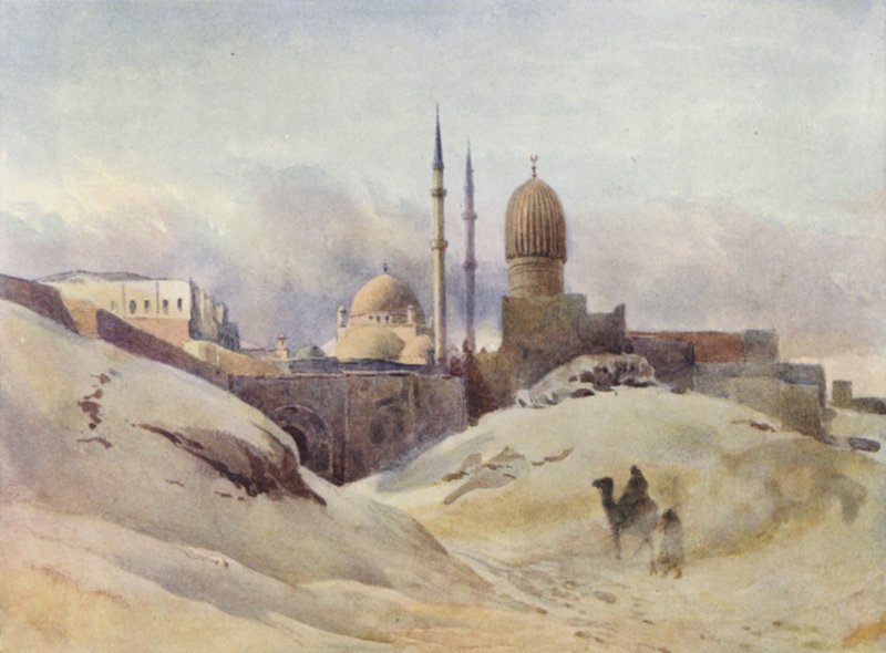 The Citadel, Cairo, in a Sand-Storm by Alexander Henry Hallam Murray