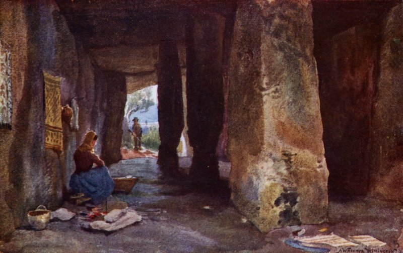 Prehistoric Cave, Antequera by Alexander Wallace Rimington