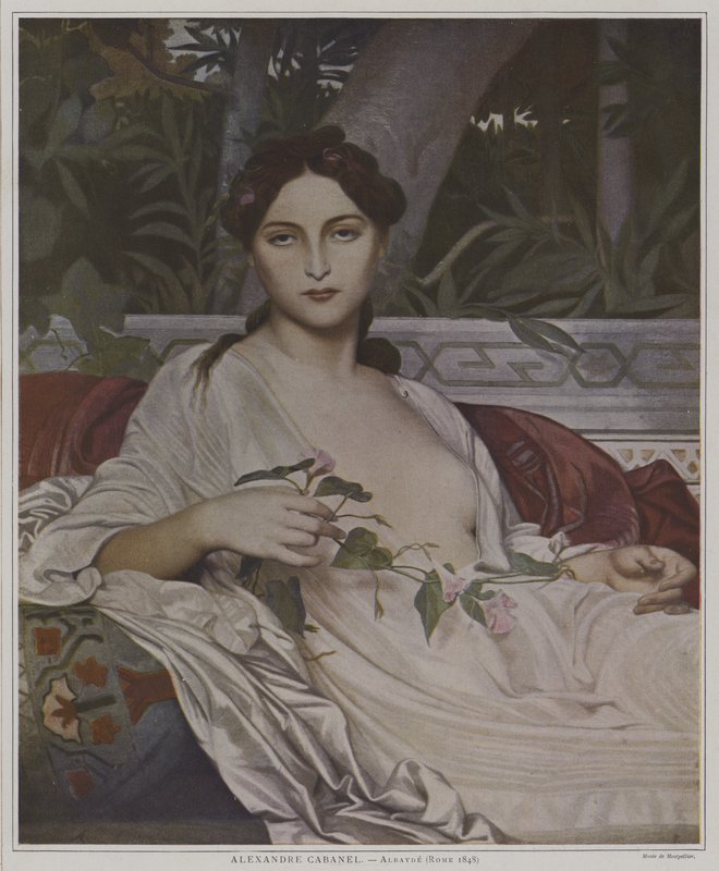 Albayde (Rome 1848) by after Alexandre Cabanel