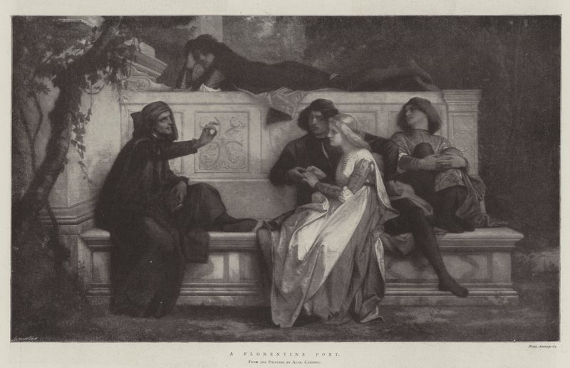 A Florentine Poet by Alexandre Cabanel