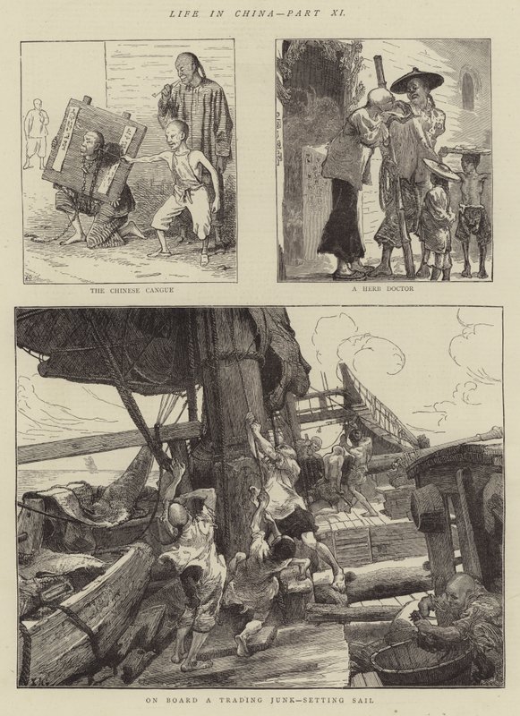 Life in China, Part XI by Alfred Chantrey Corbould