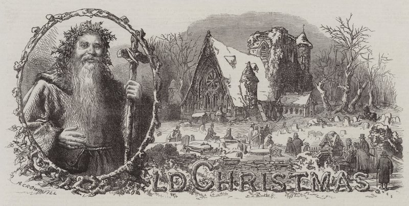 Old Christmas by Alfred Crowquill