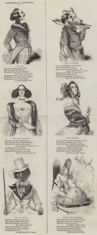 Valentines by Alfred Crowquill