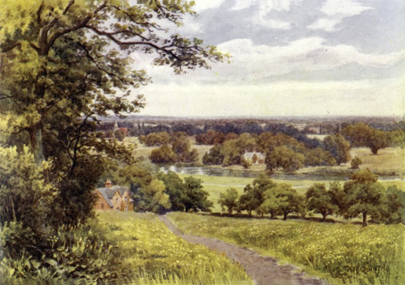 Magna Charta Island by Alfred Robert Quinton