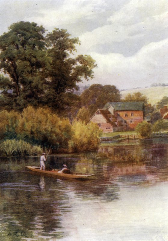 Streatley Mill by Alfred Robert Quinton