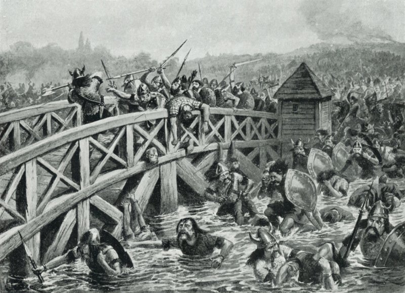 The Battle of Stamford Bridge, September 25th by Alfred (after) Pearse