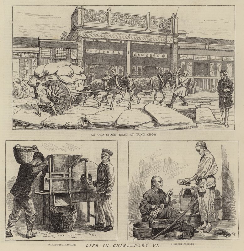 Life in China, Part VI by Alfred Chantrey Corbould