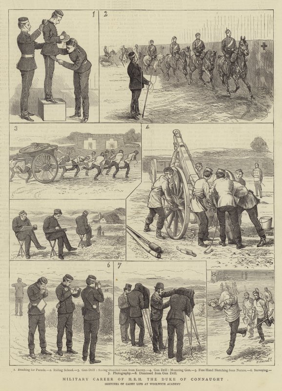 Military Career of HRH the Duke of Connaught by Alfred Chantrey Corbould