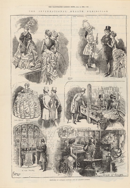 Sketches of antique costume and of Ancient London by Alfred Chantrey Corbould