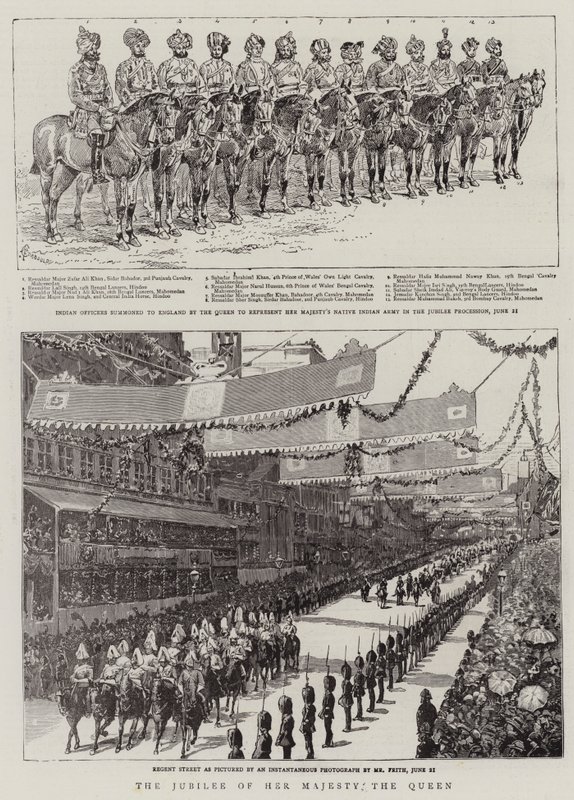 The Jubilee of Her Majesty the Queen by Alfred Chantrey Corbould