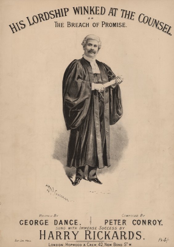 His Lordship Winked at the Counsel, or The Breach of Promise by Alfred Concanen