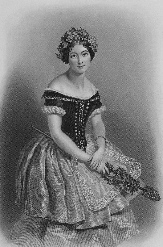 Carlotta Grisi, La Giselle by Alfred Edward (after) Chalon