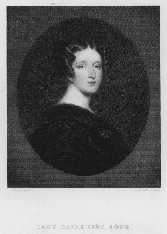 Lady Catherine Long by Alfred Edward (after) Chalon