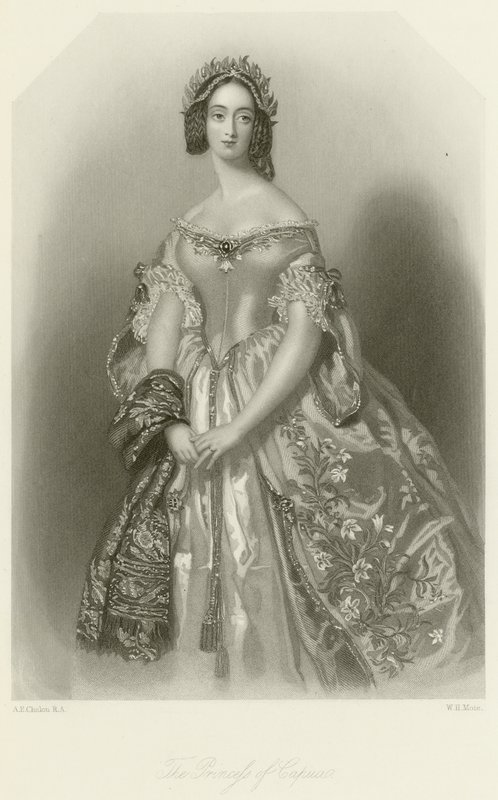 The Princess of Capua by Alfred Edward Chalon