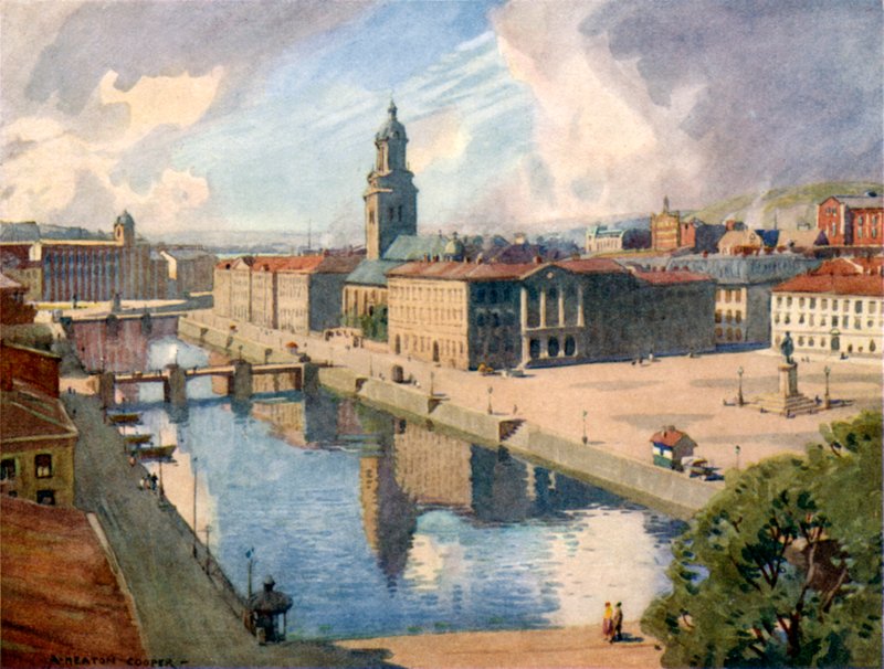 Gothenburg, the City by Alfred Heaton Cooper