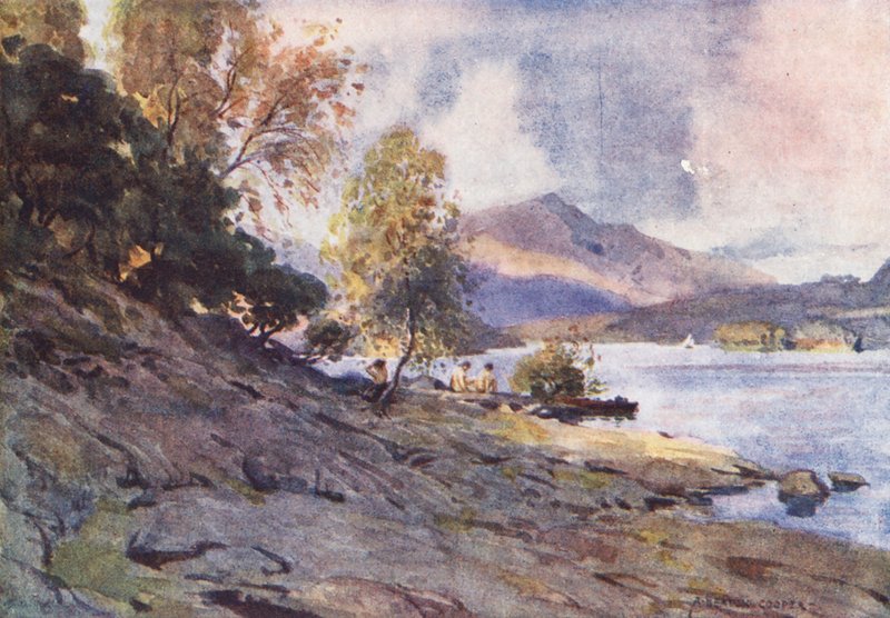 Lake District: By the Shores of Derwentwater by Alfred Heaton Cooper