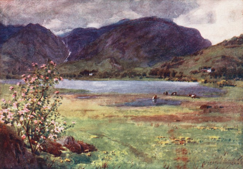 Lake District: Little Langdale Tarn by Alfred Heaton Cooper