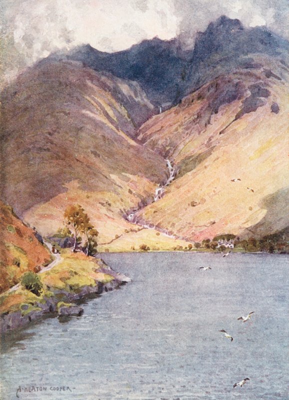 Lake District: Wastwater and Scawfell by Alfred Heaton Cooper