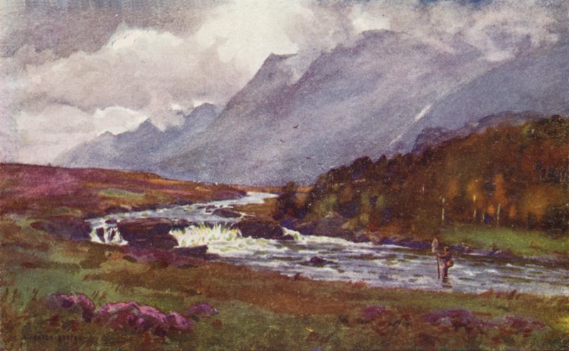 The Erriff Valley, County Galway by Alfred Heaton Cooper