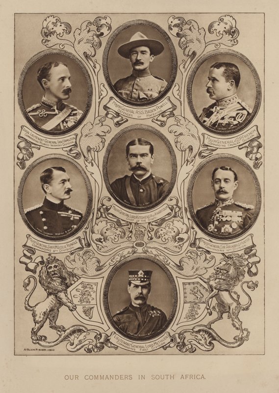Commanders of the British Army in South Africa during the Boer War by Alfred Hugh Fisher