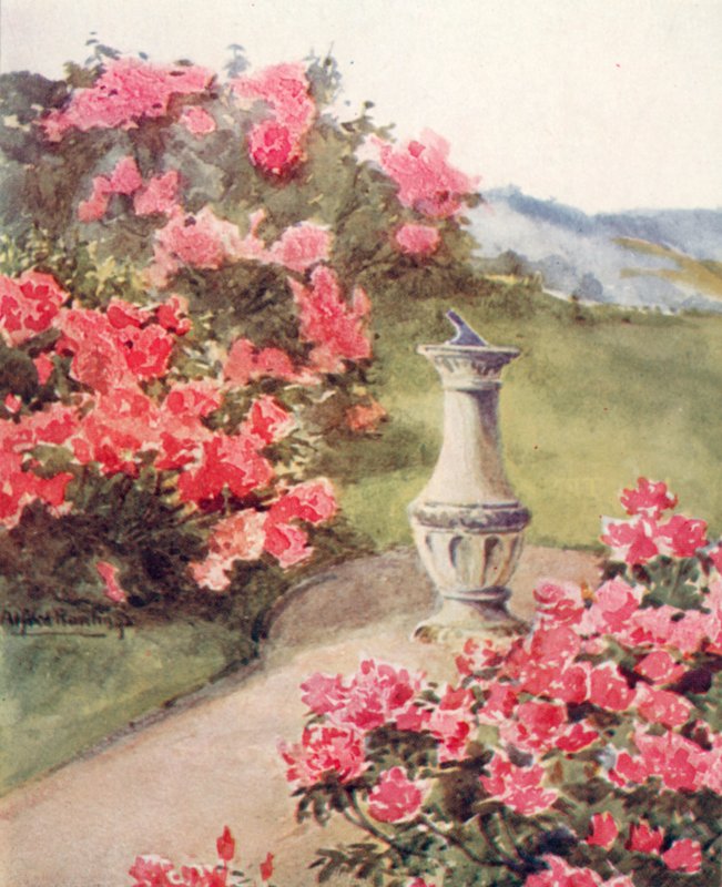 The Sundial Was So Aged It Had Gathered a Thoughtful Grace by Alfred Rawlings
