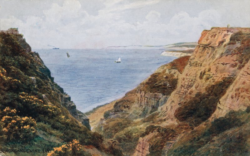 Blackgang Chine, Isle of Wight by Alfred Robert Quinton