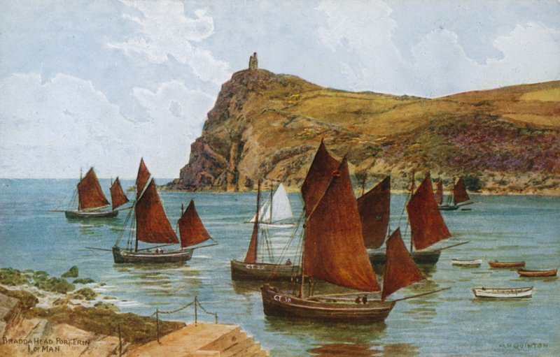 Bradda Head, Port Erin, Isle of Man by Alfred Robert Quinton