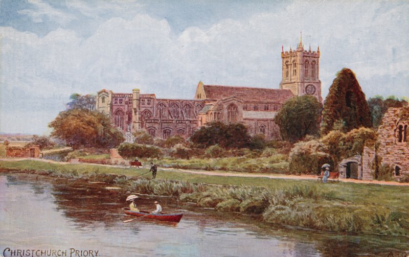 Christchurch Priory by Alfred Robert Quinton