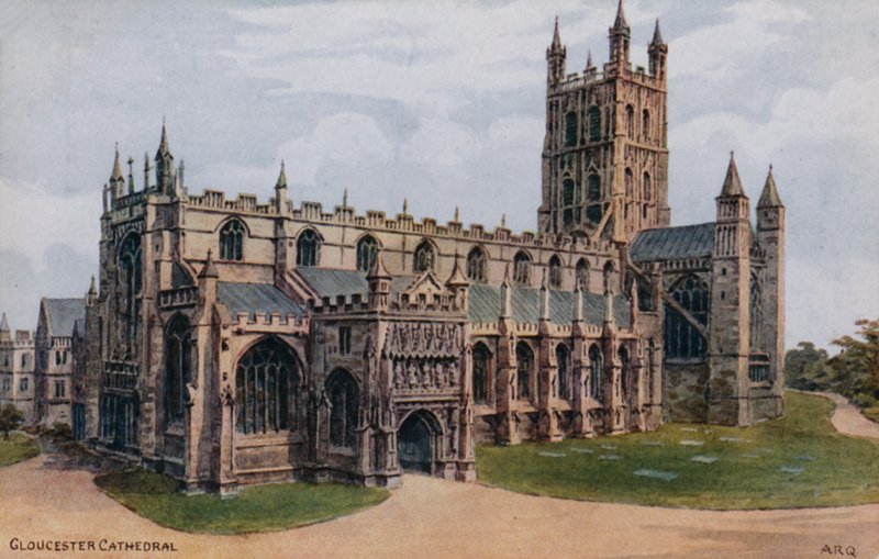 Gloucester Cathedral by Alfred Robert Quinton
