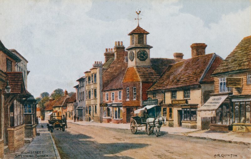 High Street, Steyning, Sussex by Alfred Robert Quinton