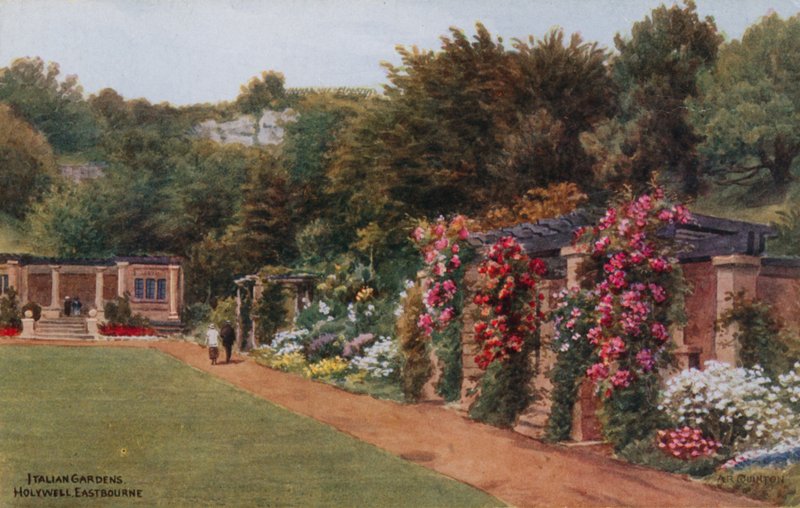 Italian Gardens, Holywell, Eastbourne by Alfred Robert Quinton