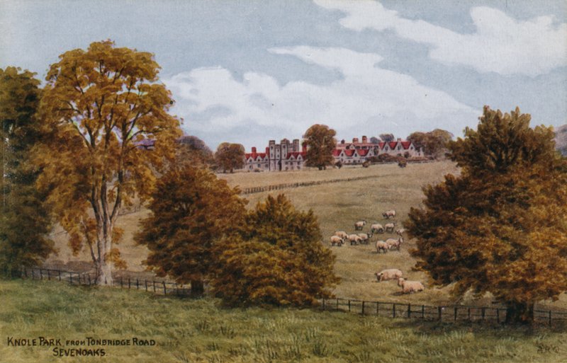 Knole Park, from Tonbridge Road, Sevenoaks by Alfred Robert Quinton