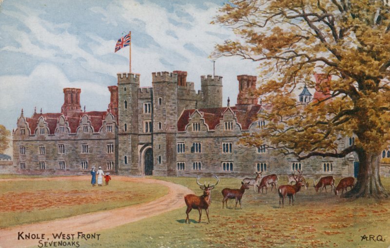 Knole, West Front, Sevenoaks by Alfred Robert Quinton