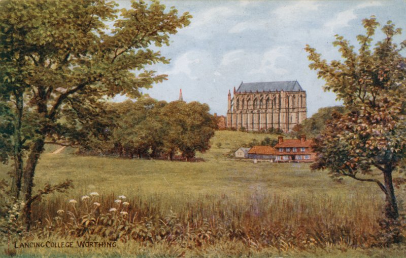 Lancing College, Worthing by Alfred Robert Quinton