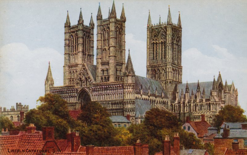 Lincoln Cathedral, SW by Alfred Robert Quinton
