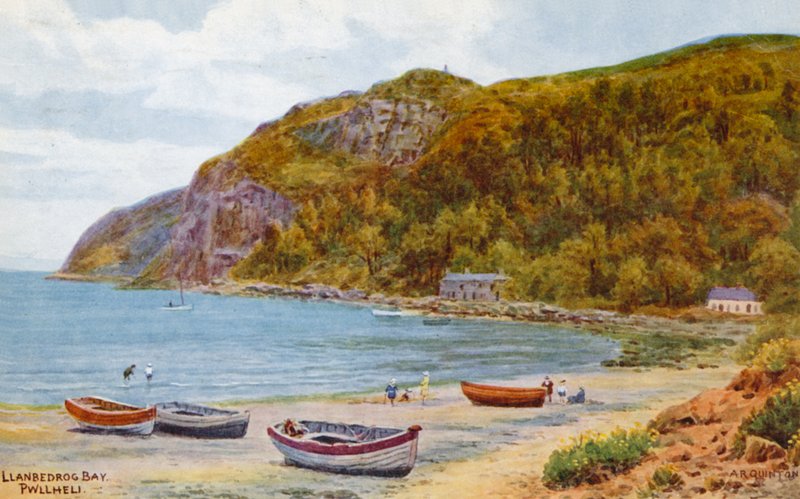 Llanbedrog Bay, Pwllheli by Alfred Robert Quinton