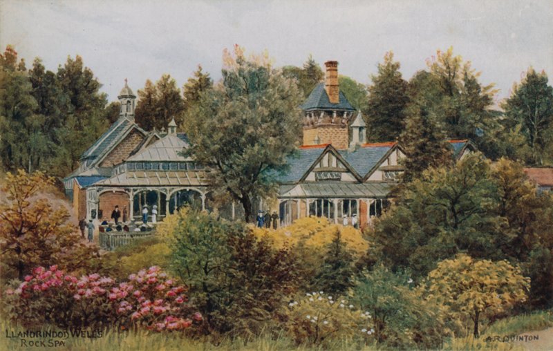 Llandrindod Wells, Rock Spa by Alfred Robert Quinton