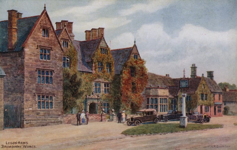 Lygon Arms, Broadway, Worcs by Alfred Robert Quinton