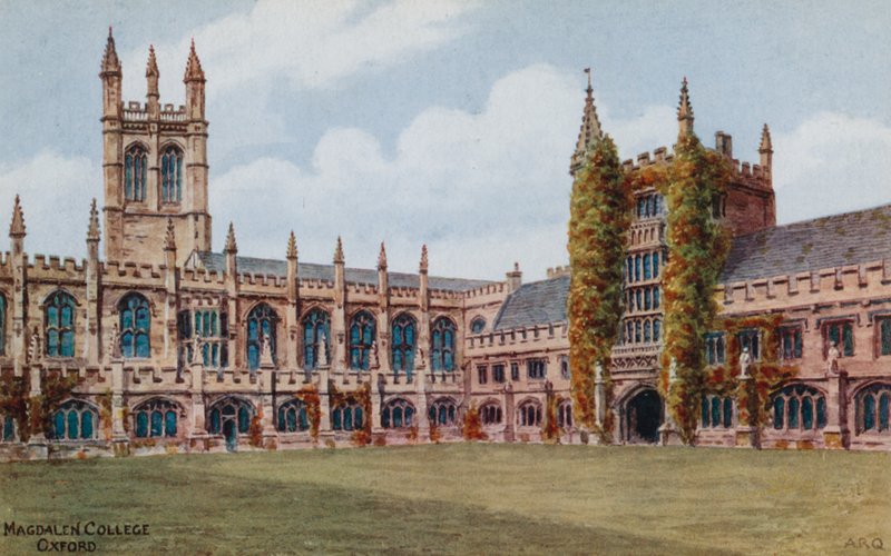 Magdalen College, Oxford by Alfred Robert Quinton