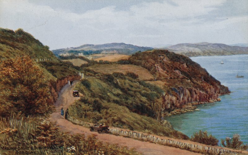 Marine Drive and Bishops Walk, Torquay by Alfred Robert Quinton