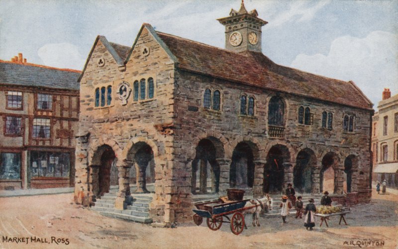 Market Hall, Ross by Alfred Robert Quinton