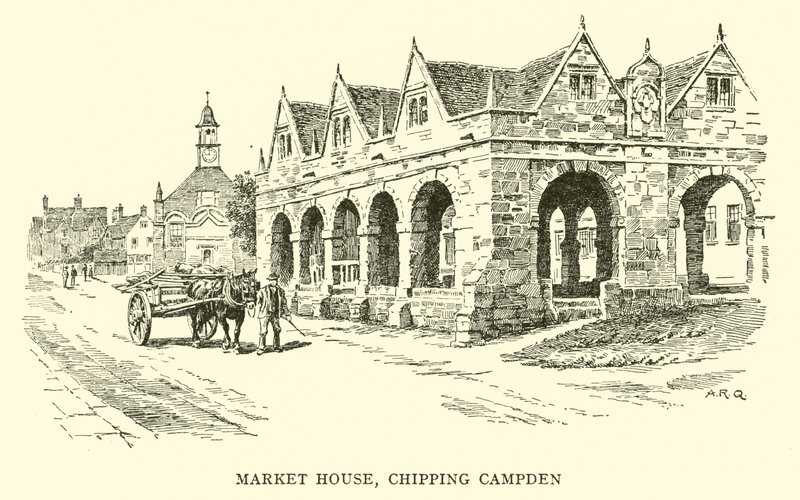 Market House, Chipping Campden by Alfred Robert Quinton
