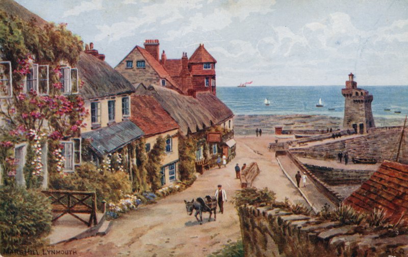 Mars Hill, Lynmouth by Alfred Robert Quinton