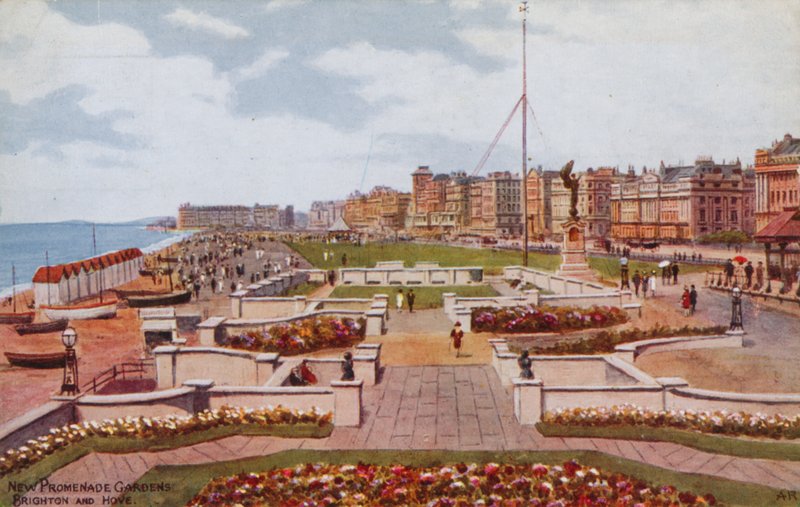 New Promenade Gardens, Brighton and Hove by Alfred Robert Quinton