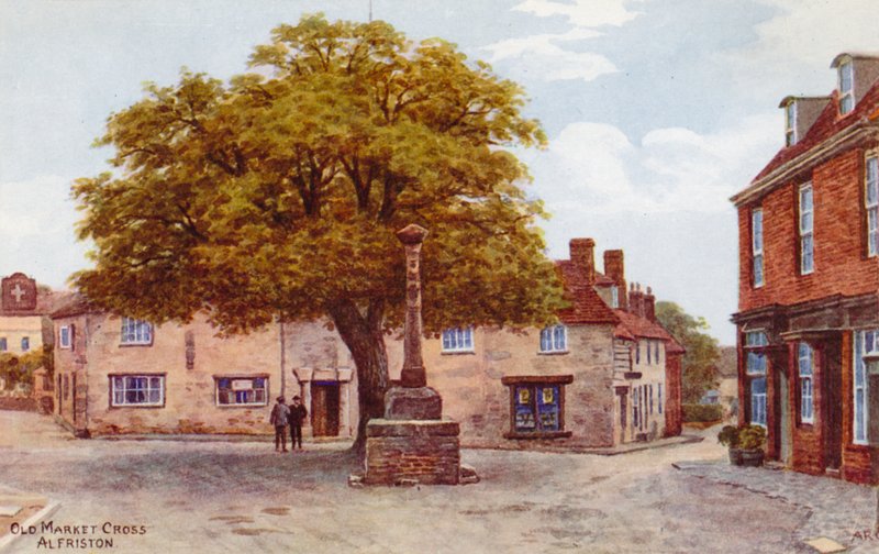 Old Market Cross, Alfriston by Alfred Robert Quinton