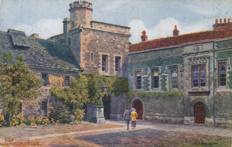 Outer Court, Winchester College by Alfred Robert Quinton