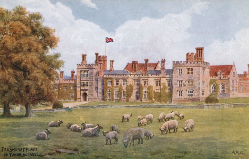 Penshurst Place, near Tunbridge Wells by Alfred Robert Quinton